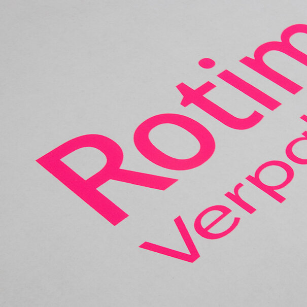 Lieferzeit ca.10 Werktage Maxibriefkartons Weiß A4 Seitenöffnung mit NEON bedrucken lassen
