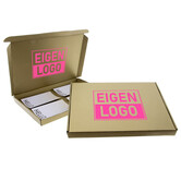 Briefkartons bedrucken mit NEON - Gold A4