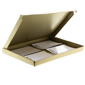 50x Maxibriefkarton A4 Gold