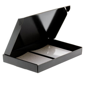50x Maxibriefkarton A5 Schwarz