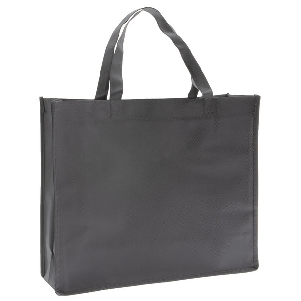 Lieferung aus Vorrat 10x Shopper Grau Non woven 42x12x35cm