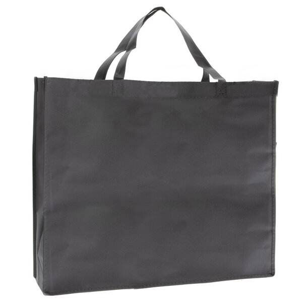 Sofort lieferbar 10x Shopper Grau Non woven 54x14x45cm