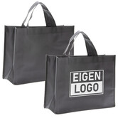 Shopper Druck Grau Non woven 32x12x25cm - Express