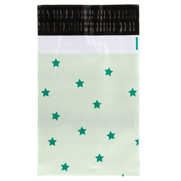 Sofort lieferbar 100x Versandtaschen Stars Small Rückgabeverschluss