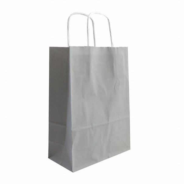 Sofort lieferbar 50x Papiertüten 25x11x32cm mit gedrehtem Griff