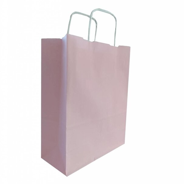 Sofort lieferbar 50x Papiertüten 32+12x41cm mit gedrehtem Griff