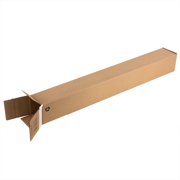 Sofort lieferbar Versandrohr quadratisch 860x105x105mm pro 10 Stück verpackt