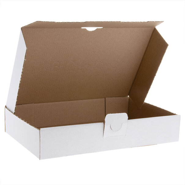 Sofort lieferbar 50x Maxibriefkartons Weiß 232x151x41mm