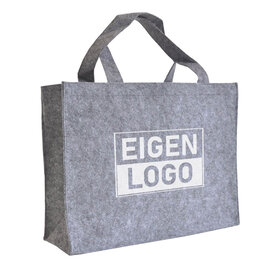 Filzbeutel Hellgrau 41x11x30cm