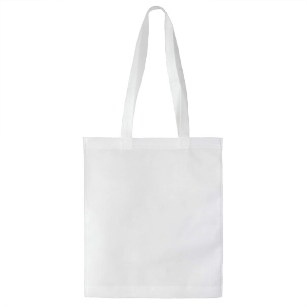 Sofort lieferbar 10x Non woven Taschen Weiß