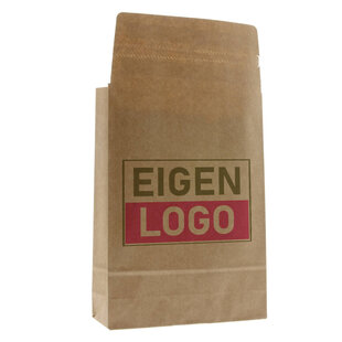 Papierversandtasche Druck S + Seitenfalte/Boden