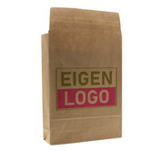 Papierversandtasche Druck m + Seitenfalte/Boden