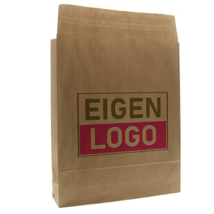 Papierversandtasche Druck XL + Seitenfalte/Boden