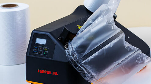 Luftkissenmaschine und -beutel: perfekt für den Schutz Ihrer Produkte