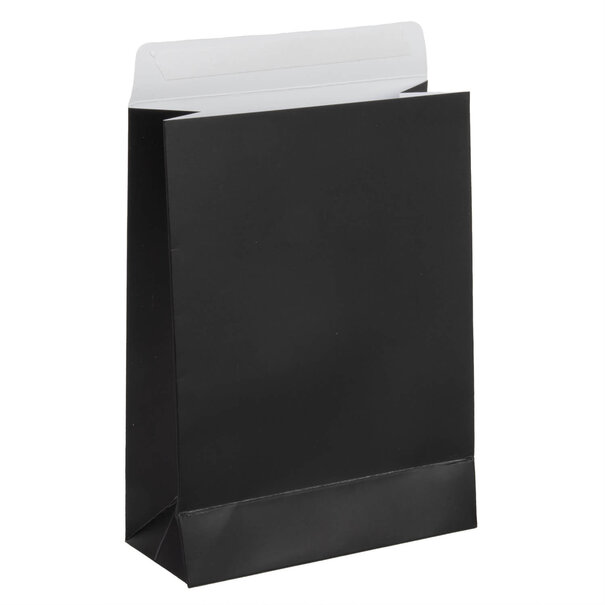 Sofort lieferbar 25x Geschenktüten Schwarz Matt Small