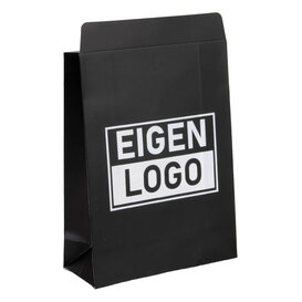 Papiertüten Druck Schwarz Klein