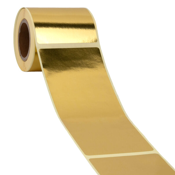Sofort lieferbar 100x Verschlussaufkleber Gold