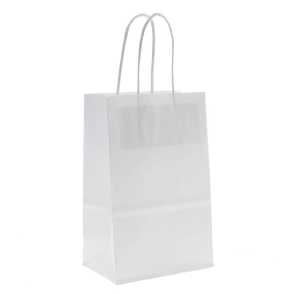 Sofort lieferbar 50x Papiertüten Weiß Extra Klein