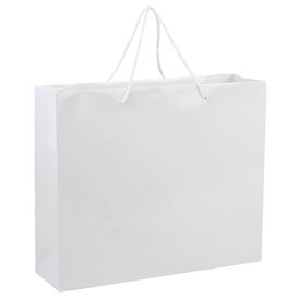 10x Geschenktüten Weiß A3