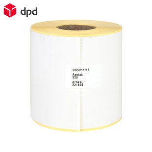 320x Zebra-Etiketten DPD 100x150mm