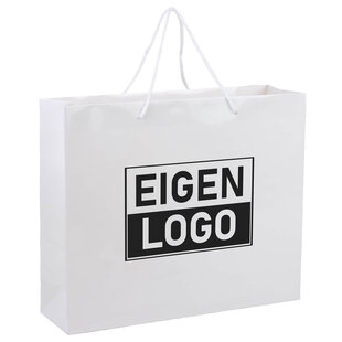 Papiertüten bedrucken Weiß A3