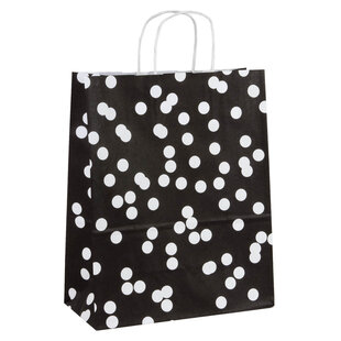 50x Papiertüten Dots A4