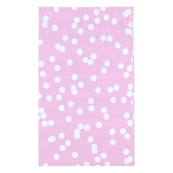 Sofort lieferbar 100x Versandtaschen Dots Rosa Small