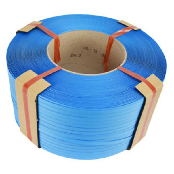 Sofort lieferbar Umschnallband Blau12mmx3000m