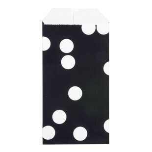 200x Papiertüten Dots 7x13cm