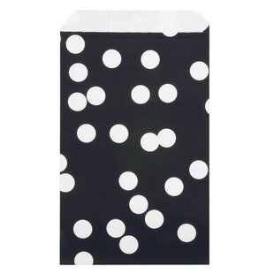 200x Papiertüten Dots 12x19cm