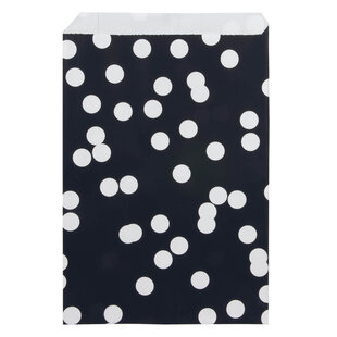 200x Papiertüten Dots 17x25cm