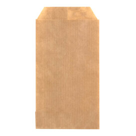 1000x Kurzwarenbeutel Braun 7x13cm