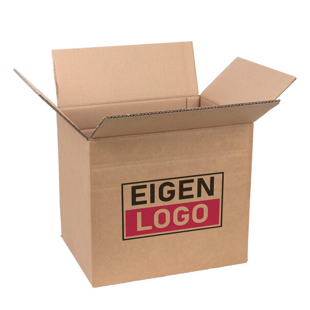 Lieferzeit ca. 5 Werktage Kartons Braun Zweiwellig bedrucken lassen 400x300x350mm