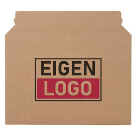 Versandtasche Karton bedrucken lassen A4 Querformat