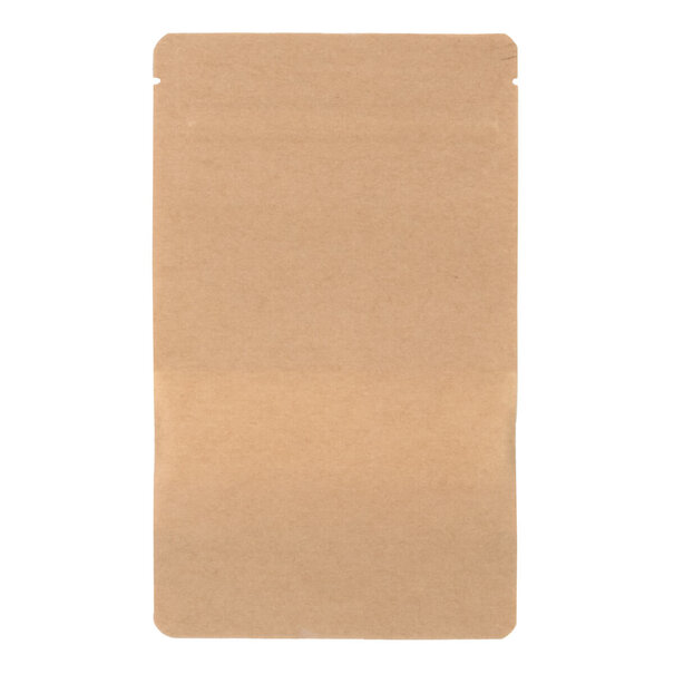 Sofort lieferbar 100x Standbodenbeutel mit Fenster Braun 11x18,5cm
