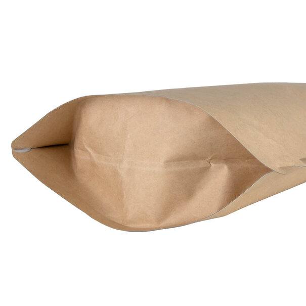 Sofort lieferbar 100x Standbodenbeutel Braun 18x29cm