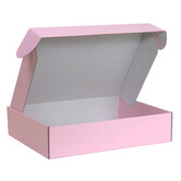 25x Postkartons Pink Lavender 350x280x80mm