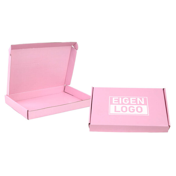 Lieferzeit ca.10 Werktage Maxibriefkartons Pink Lavender A5 bedrucken lassen