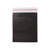 50x Papier Versandtasche Schwarz Medium
