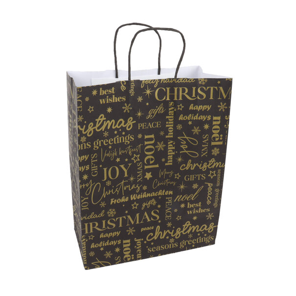 Sofort lieferbar 50x Papier-Weihnachtstüten A4 International