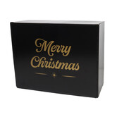 Weihnachtskartons Schwarz 610x370x140mm