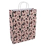 50x Papiertüten Botanic Pink A3