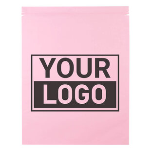 Papier versandtaschen Rosa bedrucken XL