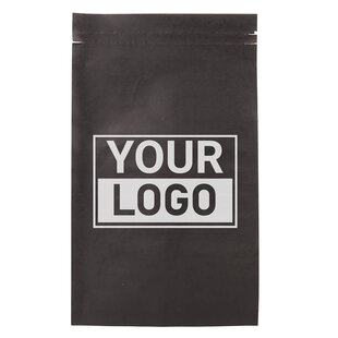 Papierversandtaschen schwarz bedrucken S