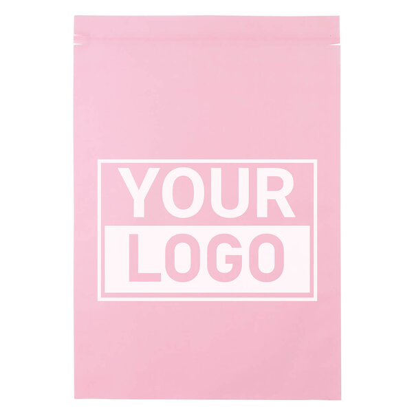 Lieferzeit ca.10 Werktage Papierversandtaschen Rosa bedrucken L