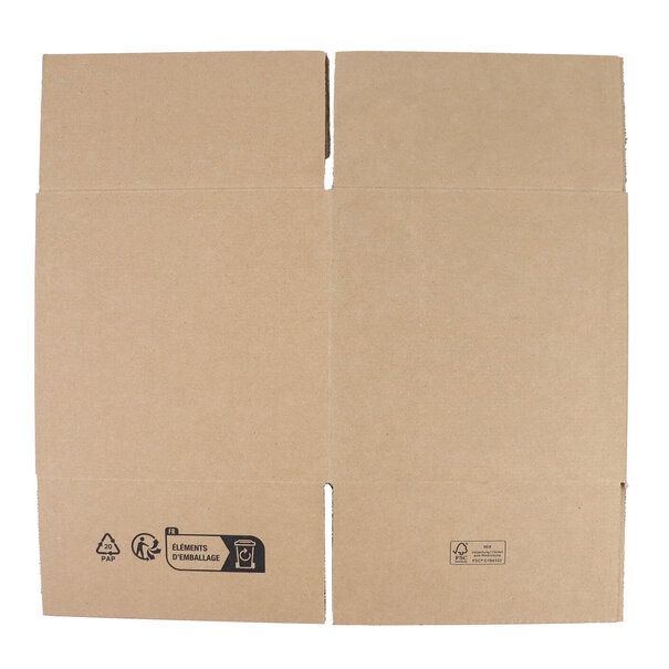 Sofort lieferbar Kartons Braun 250x250x250mm