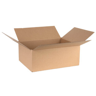 Kartons braun einfache Wellpappe 450x350x180mm