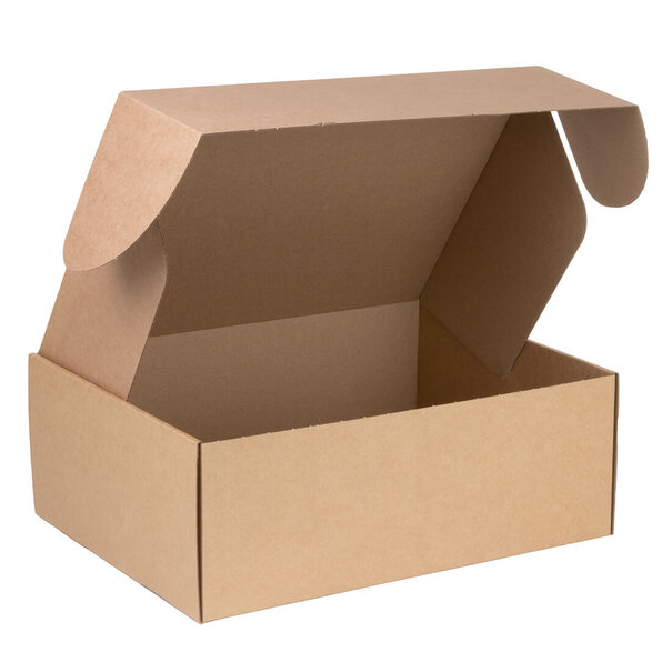 Lieferzeit ca.10 Werktage Postkartons bedrucken Braun 380x300x140mm