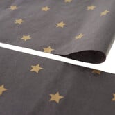 Seidenpapier 50x70cm Black Stars Gold