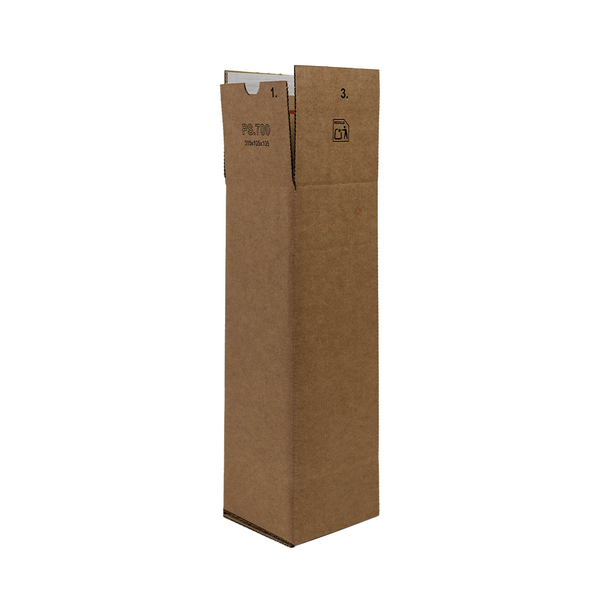 Sofort lieferbar Versandrohr quadratisch 315x105x105mm pro 10 Stück verpackt